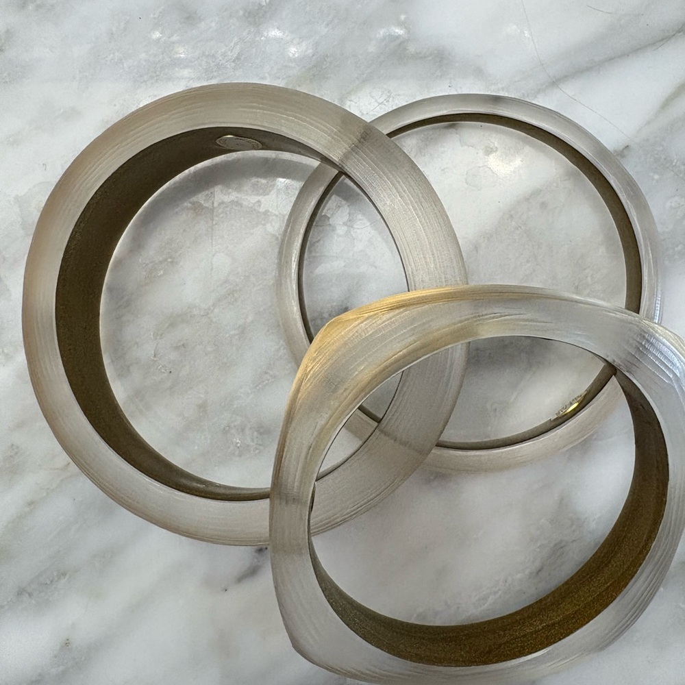 Alexis Bittar Lucite Bangle Bracelets